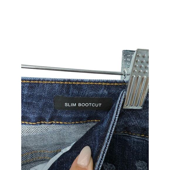 Judy Blue Slim Bootcut Jeans Dark Wash Size 18W Stretch Denim Casual - Picture 4 of 9